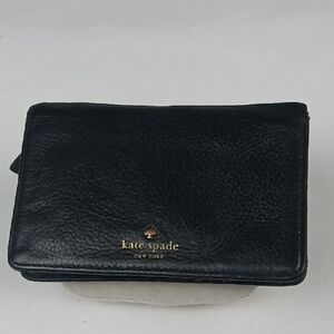Kate Spade Black Leather Women's Wallet